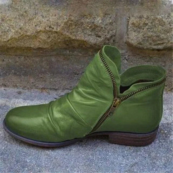 Marzell - Botas De Piel Con Cremallera
