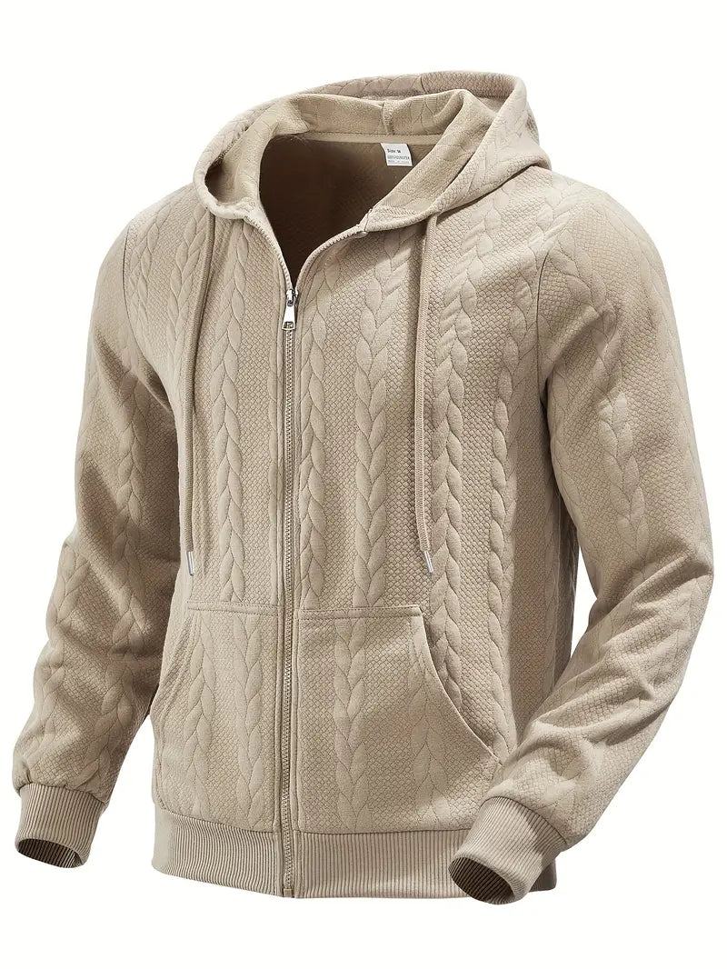 Philipp - Informal Cremallera Arriba Con capucha Con Manga Larga