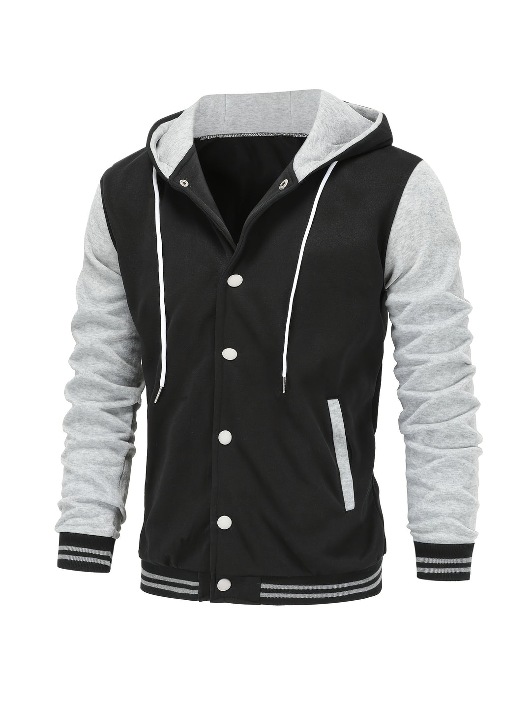 Askhat - Chaqueta De Béisbol De Manga Larga Con Capucha
