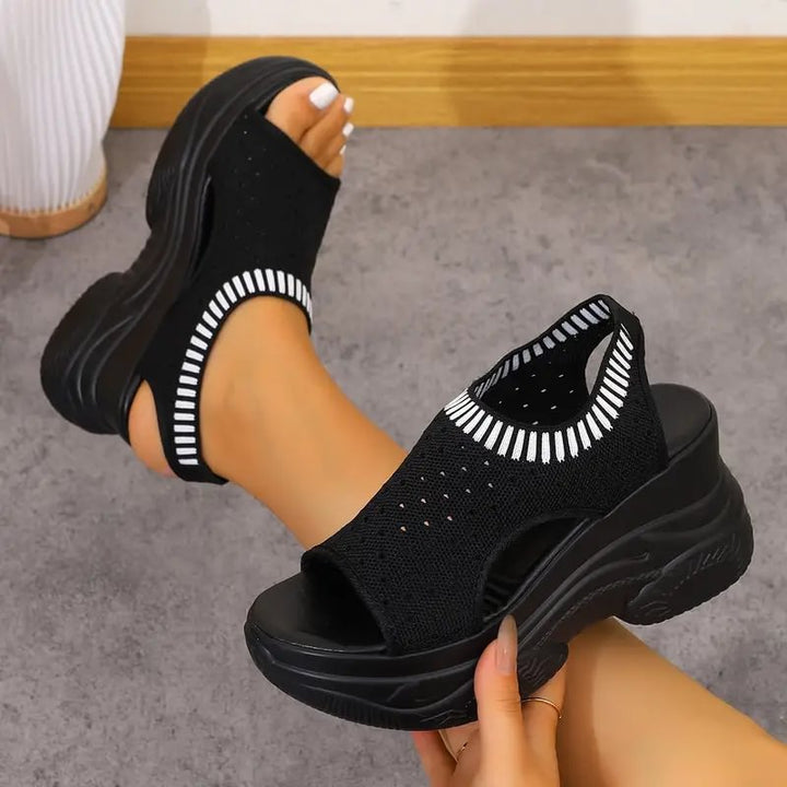 Carolane - Sandalias Deportivas De Moda Con Suela Gruesa