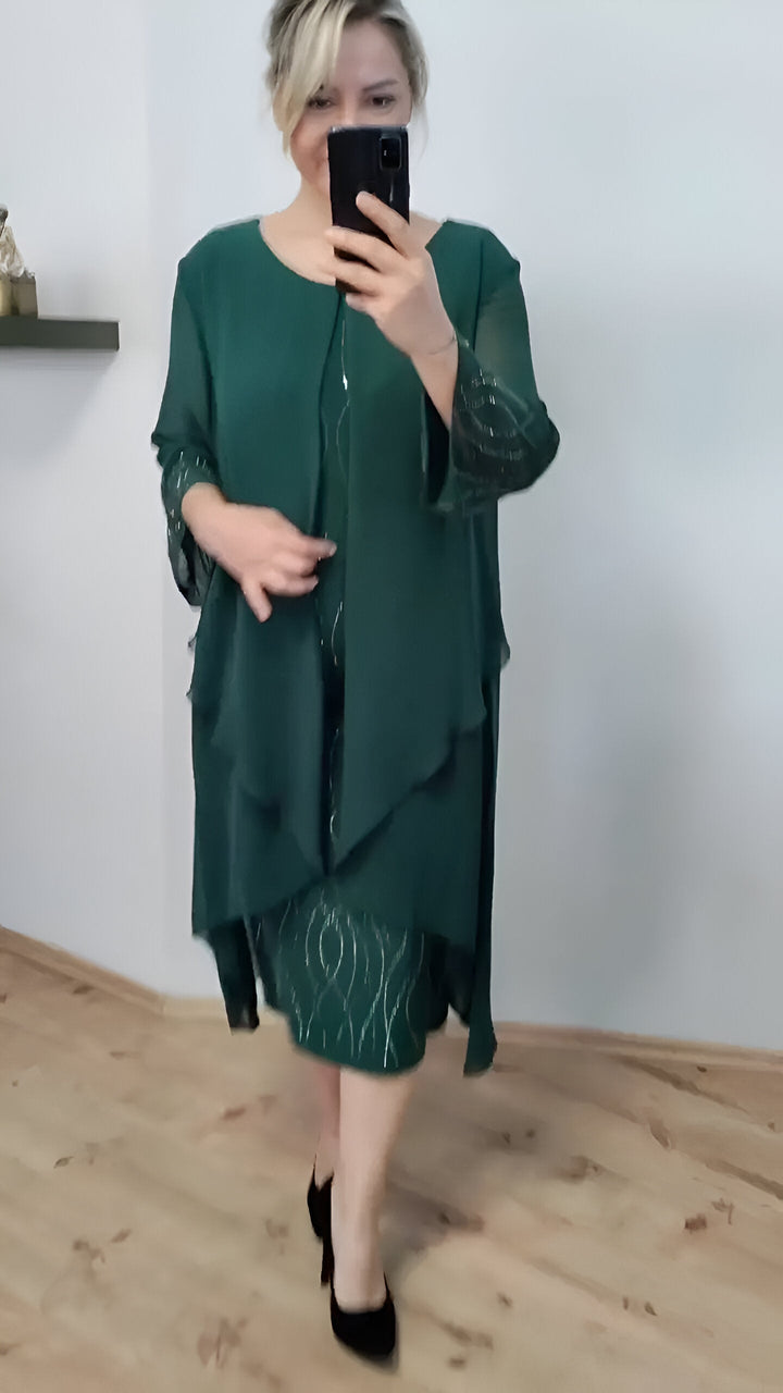 Nienke - Elegante Vestido Cruzado