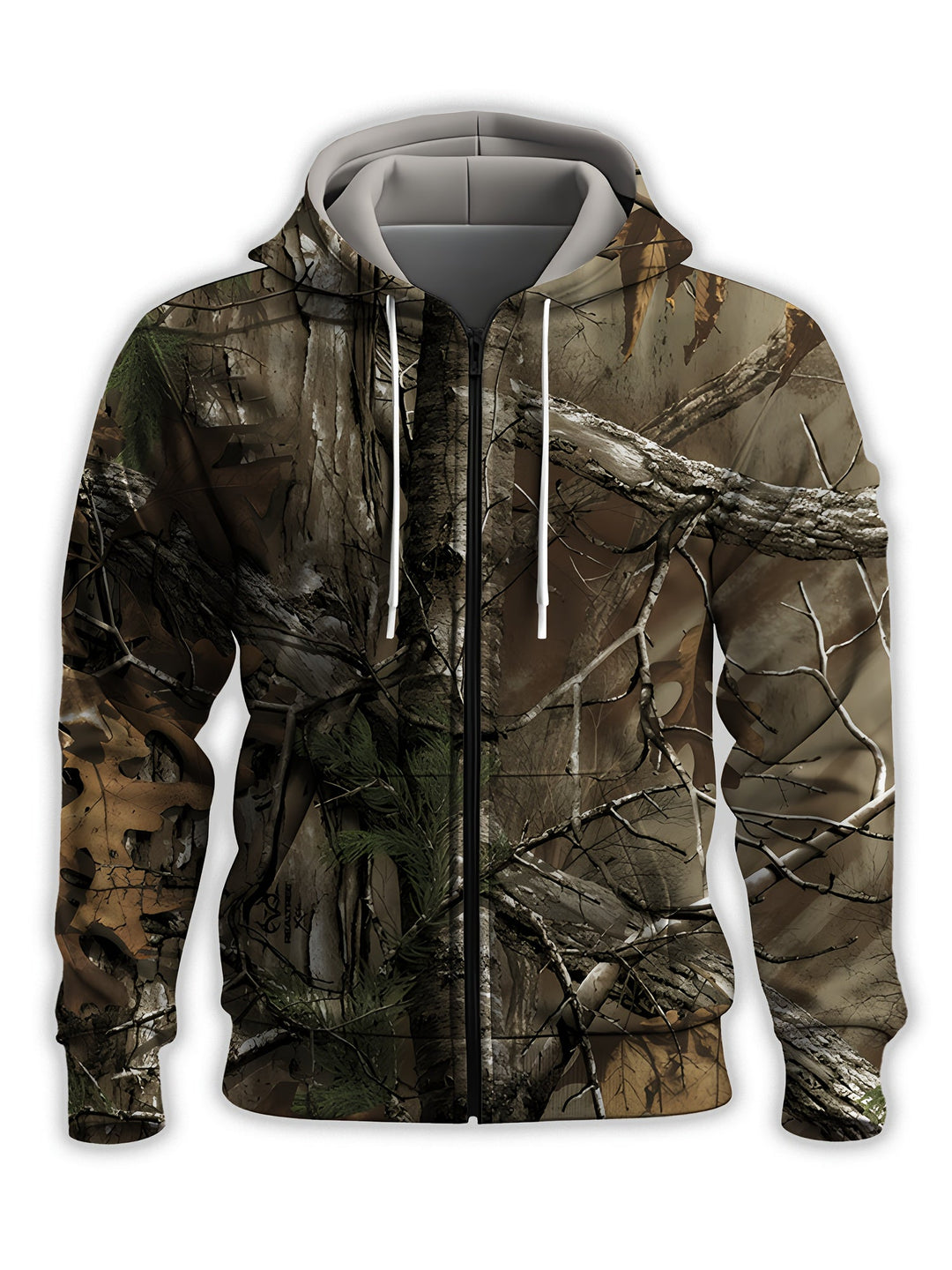 Whitaker - Sudadera Con Sucursal Estampada y Cremallera