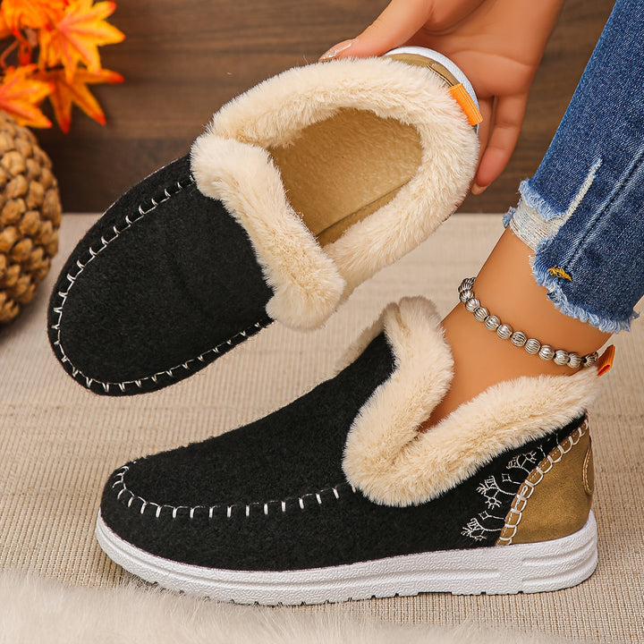 Aleeza - Zapatillas Informales Con Forro Polar