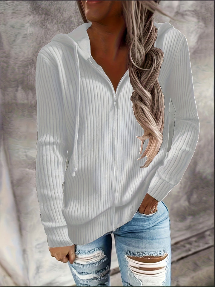 Moira - Sudaderas Con Capucha, Cremallera y Cordón Regulable, Manga Larga
