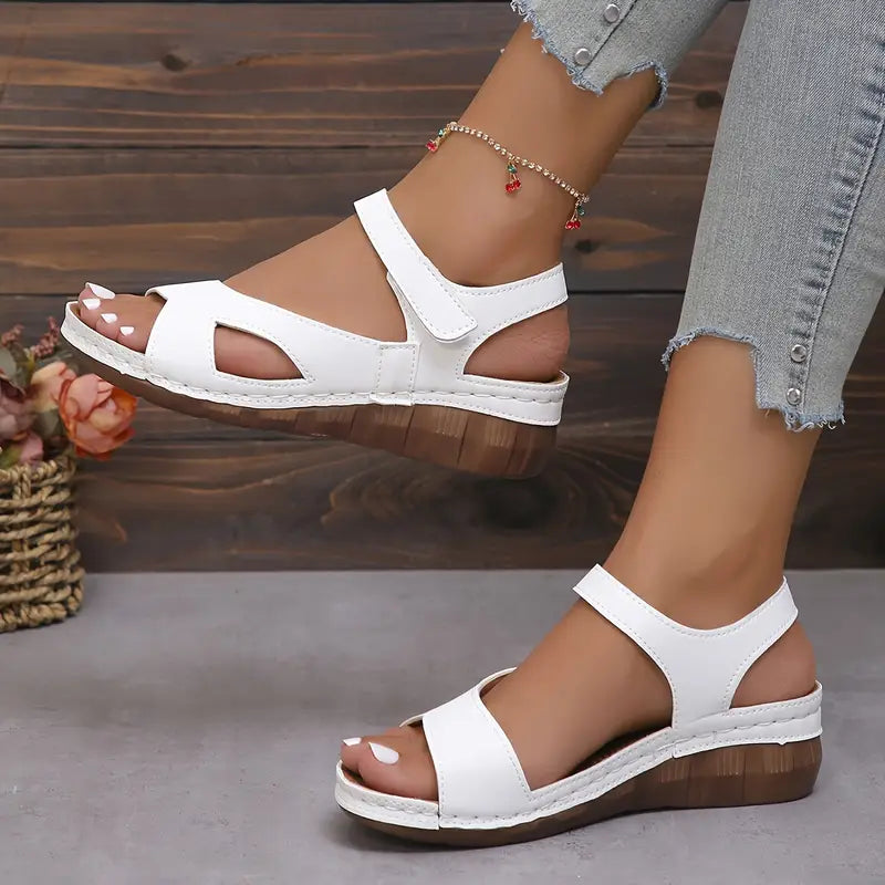 Navina - Sandalias Ortopédicas Con Cuña