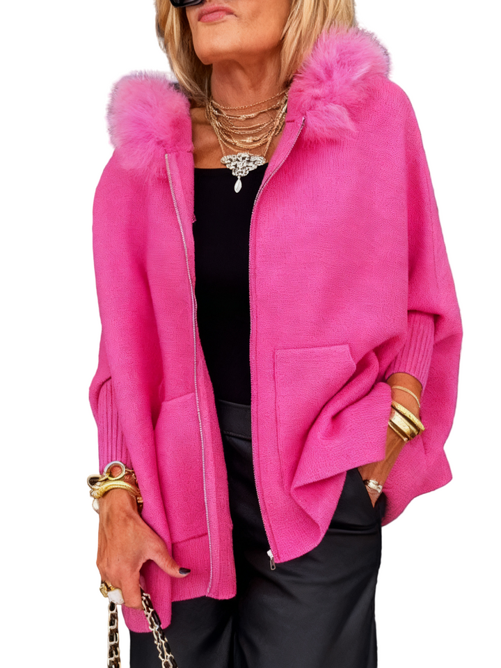 Anouka - Sudadera Con Capucha, Manga Larga y Cremallera