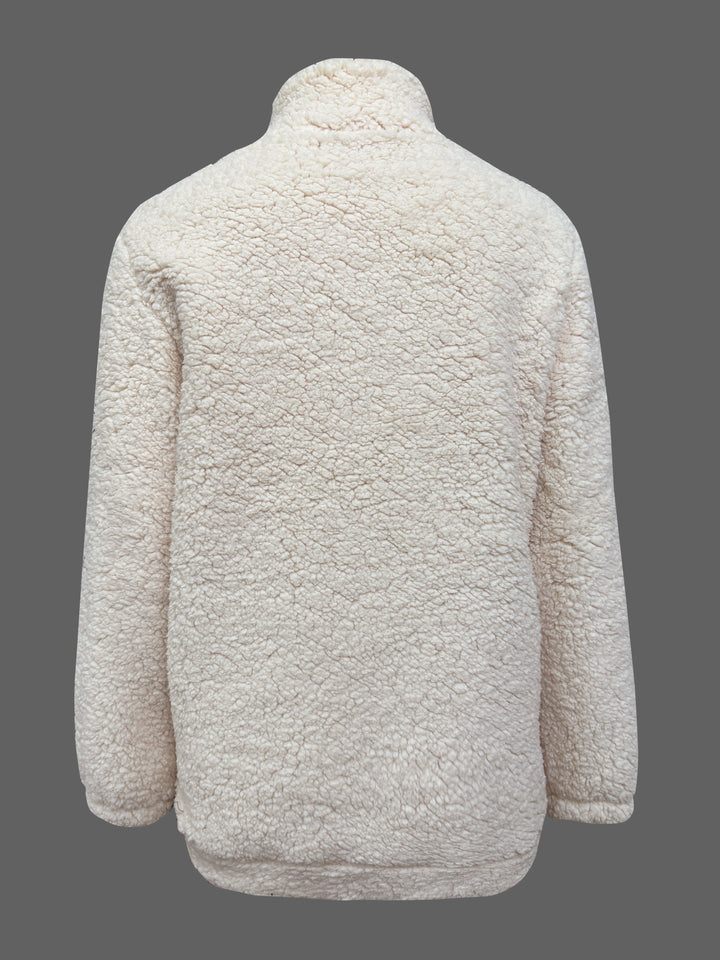 Willemien - Sudadera De Manga Larga Con Cremallera y Forro Polar
