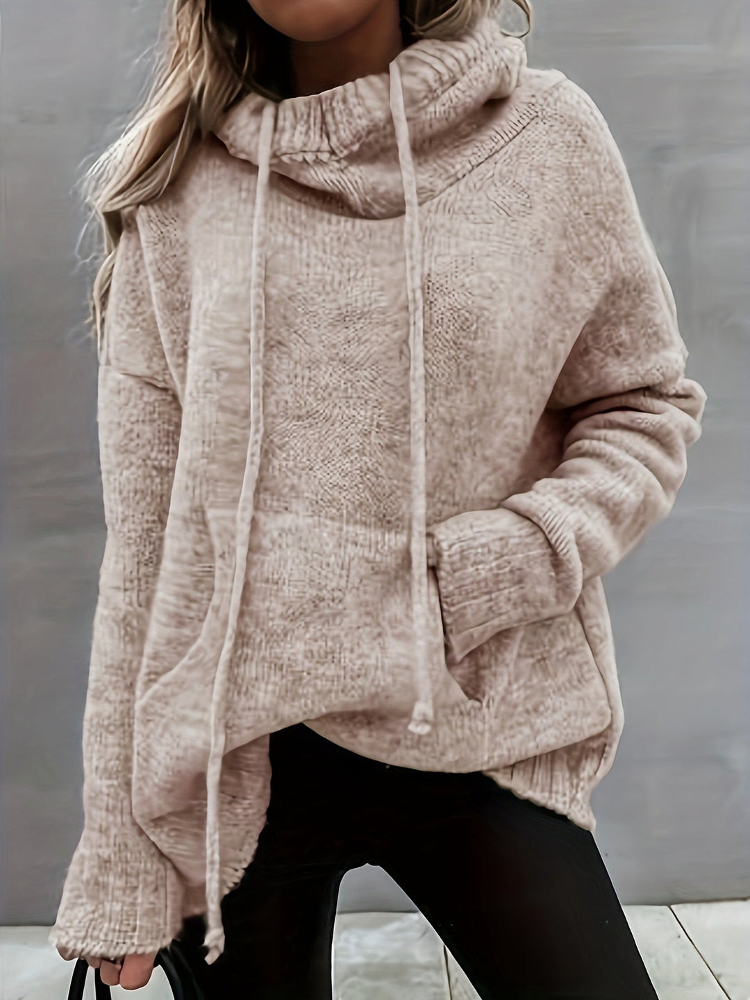 Zelina - Jersey De Manga Larga Con Bolsillo