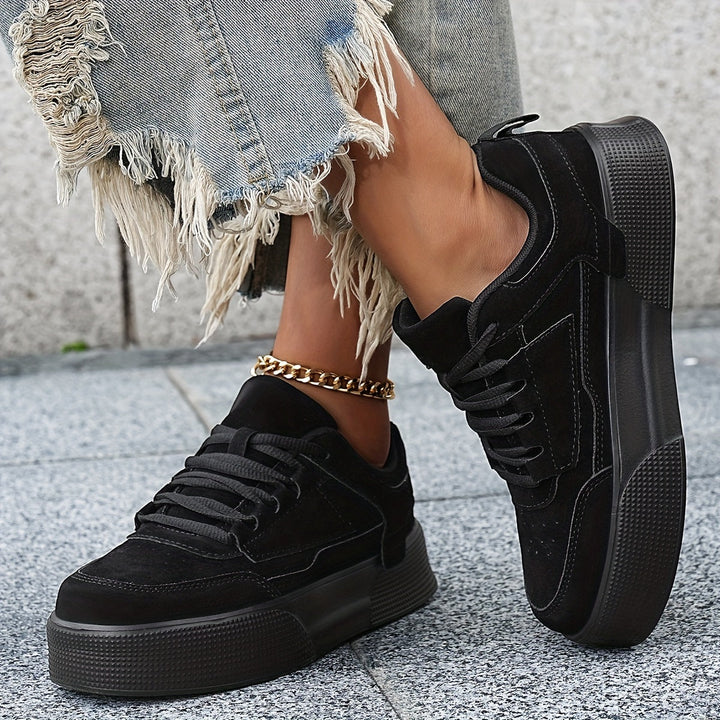 Namira - Zapatillas Con Cordones y Puntera Redondeada