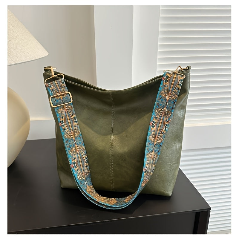 Mirelda - Bolso Bandolera Informal Con Correa Ancha