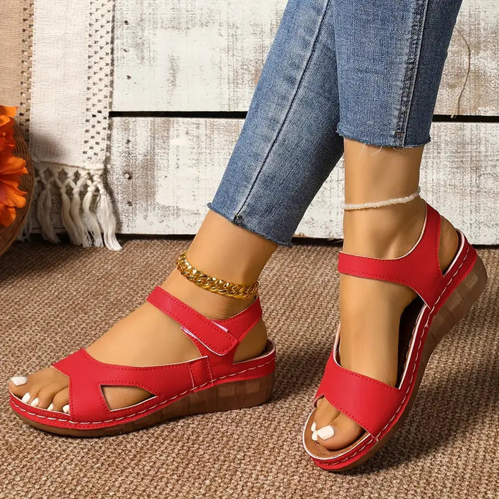 Navina - Sandalias Ortopédicas Con Cuña
