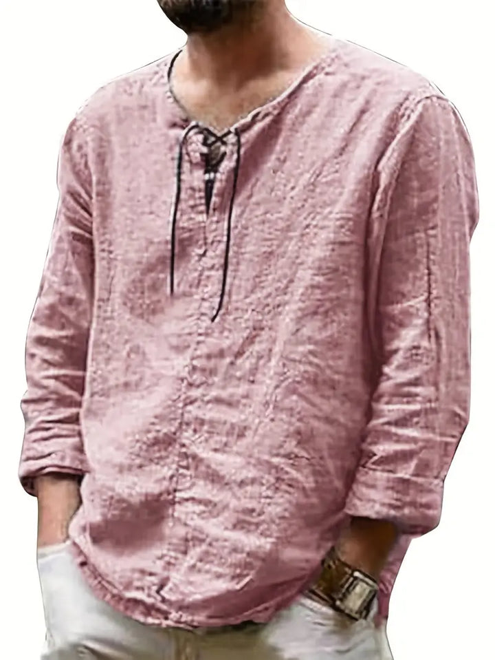 Pawel - Algodón Camisa De Manga Larga De