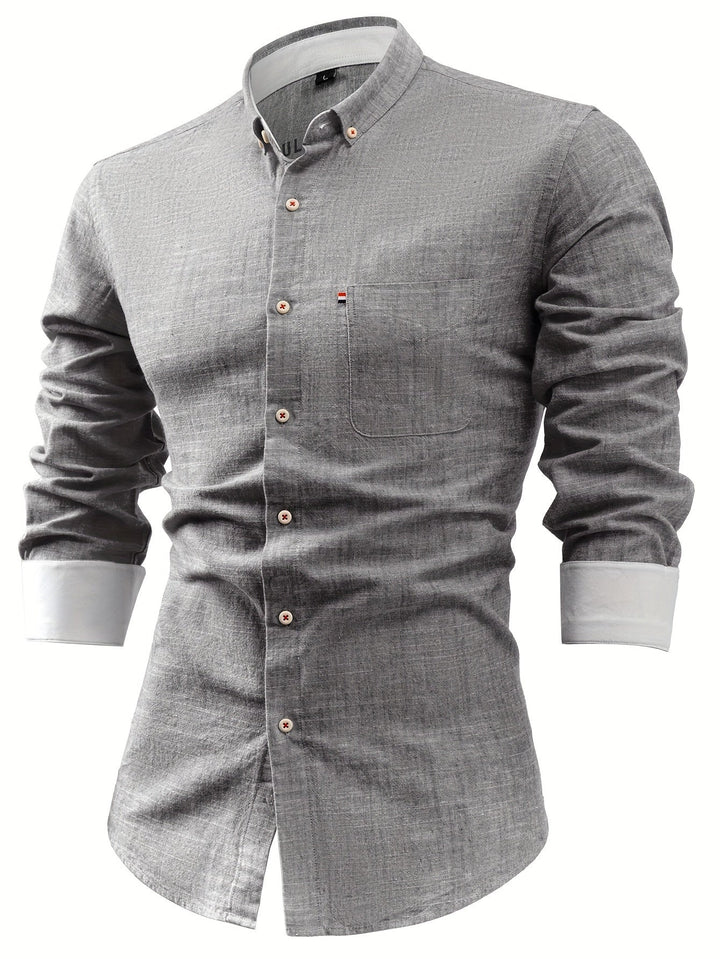 Nolan - Camisa De Manga Larga Con Botones