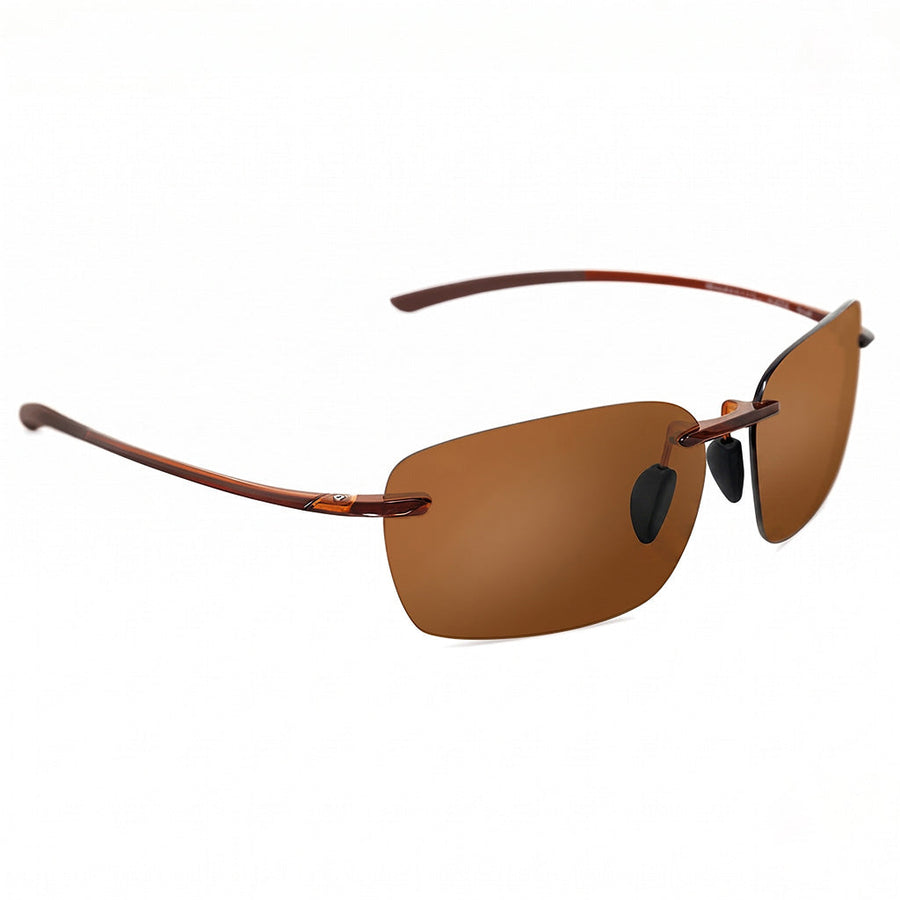 Zenvora - Gafas De Sol Con Espejo Rectangular Moderno Sin Montura