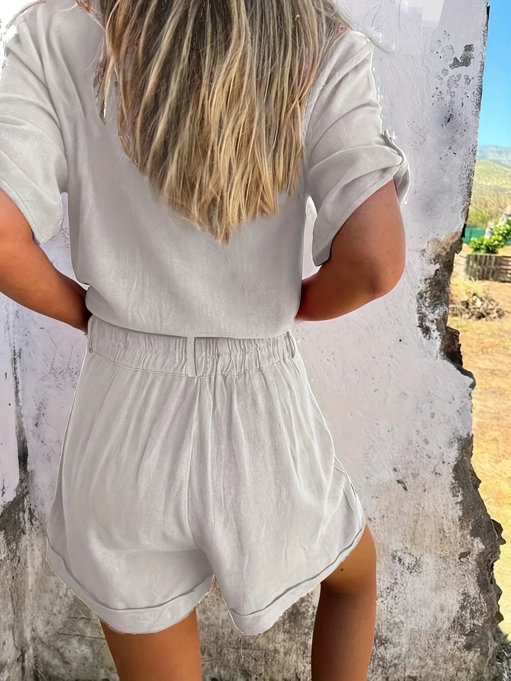 Arampatzi - Elegante Conjunto De Dos Piezas Para el Verano