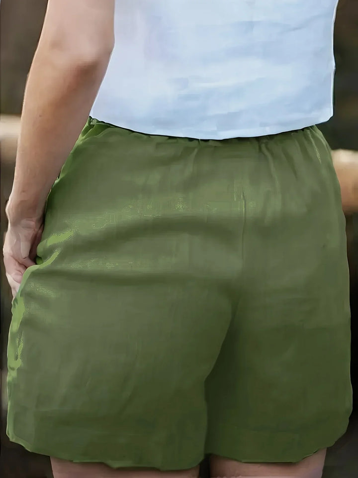 Niamh - Pantalones Cortos Informales De Verano Con Bolsillo