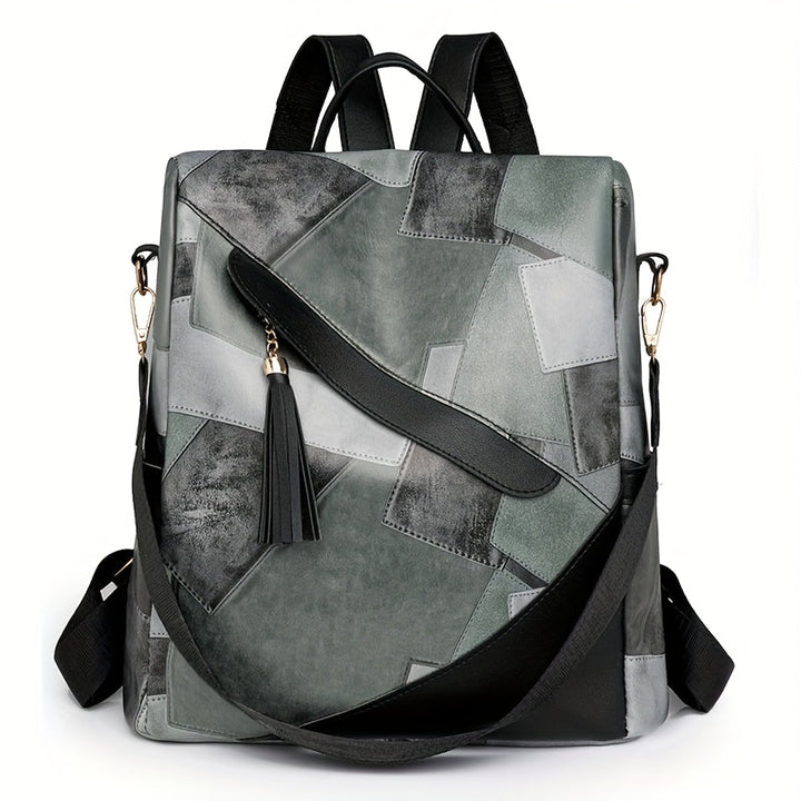 Vinika - Mochila Antirrobo a Cuadros