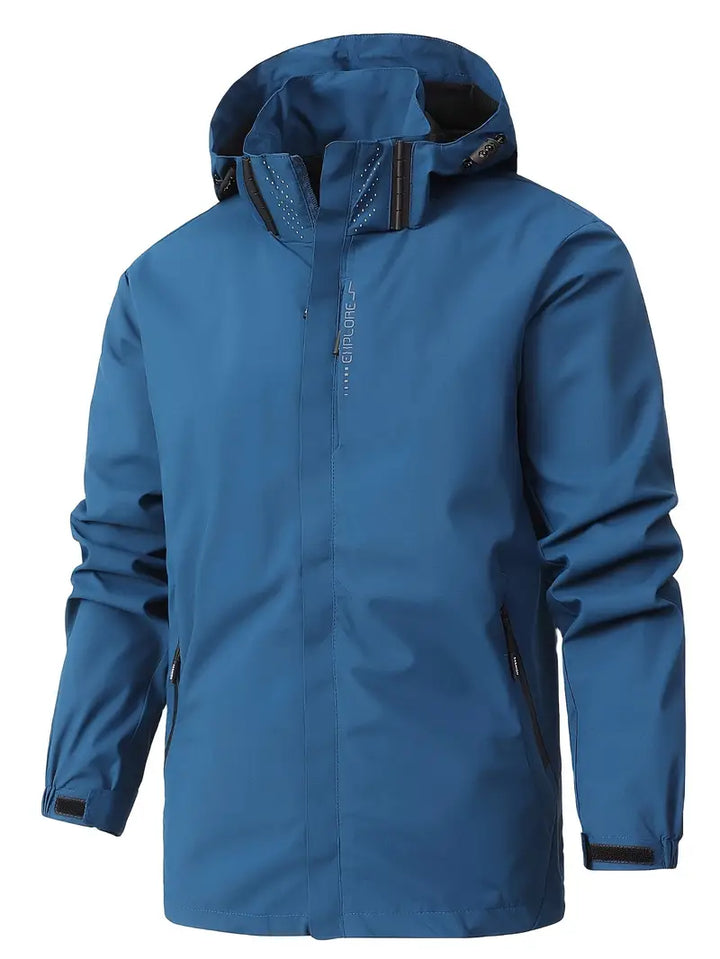 Norberto - Chaqueta Impermeable De Manga Larga