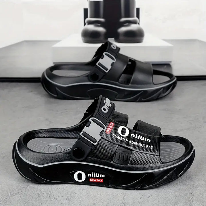 Stelios - Sandalias Informales De Verano Para Exterior