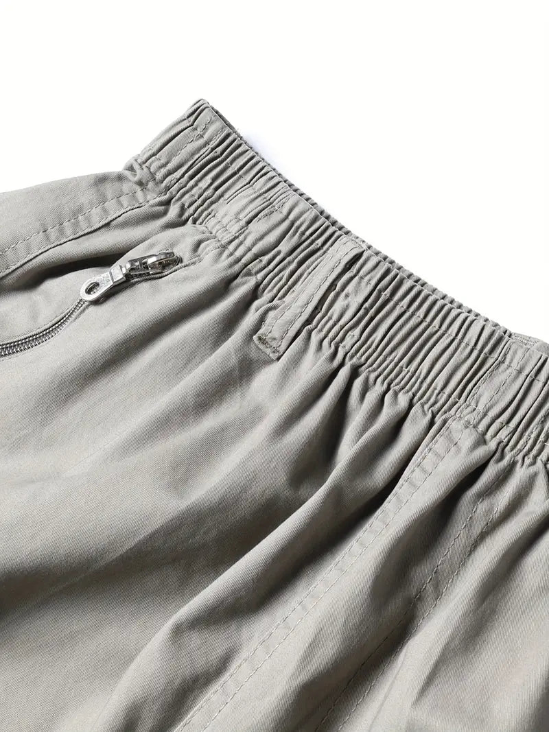 Theodore - Pantalones Cortos Cargo De Algodón Transpirable