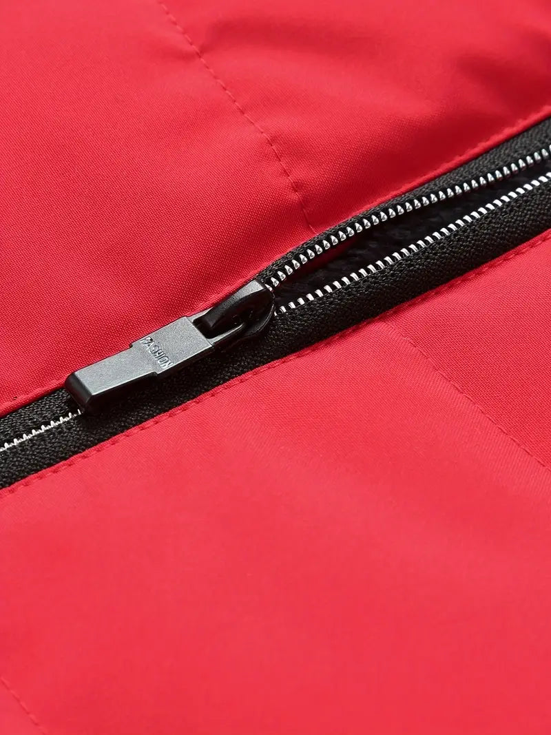 Bavuma - Chaqueta Informal De Poliéster Con Cremallera