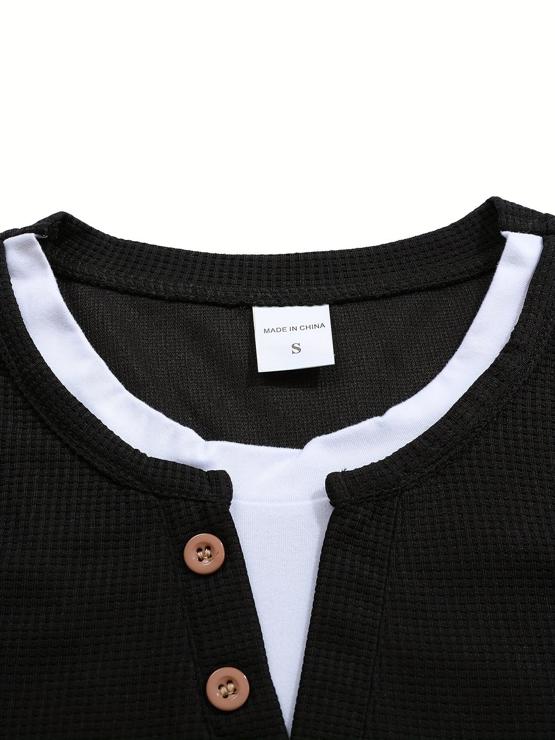 Wladimir - Polo De Manga Larga Con Botones y Bolsillo