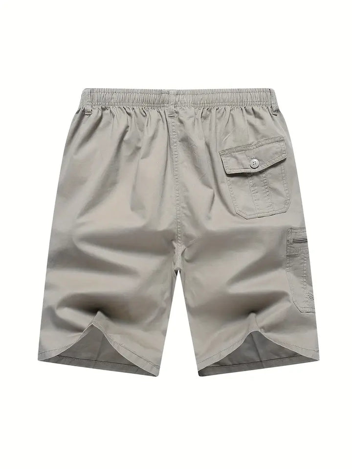 Theodore - Pantalones Cortos Cargo De Algodón Transpirable