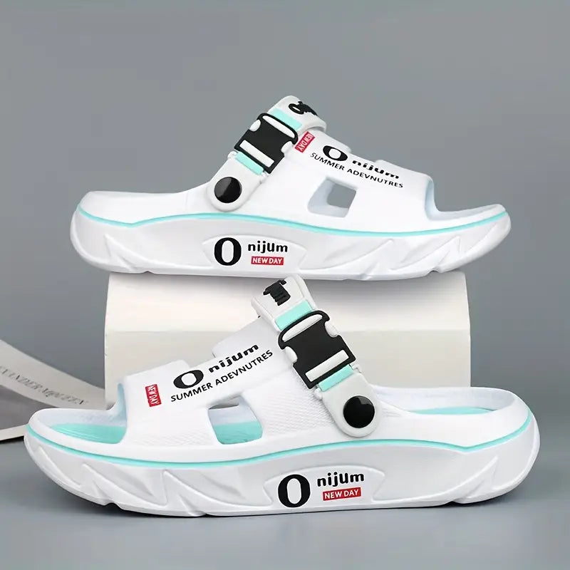 Stelios - Sandalias Informales De Verano Para Exterior