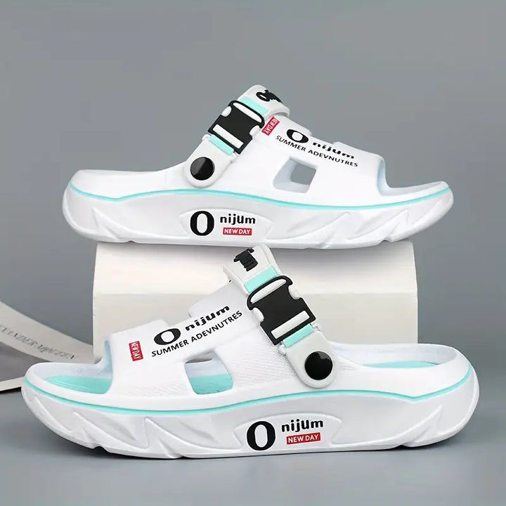 Stelios - Sandalias Informales De Verano Para Exterior