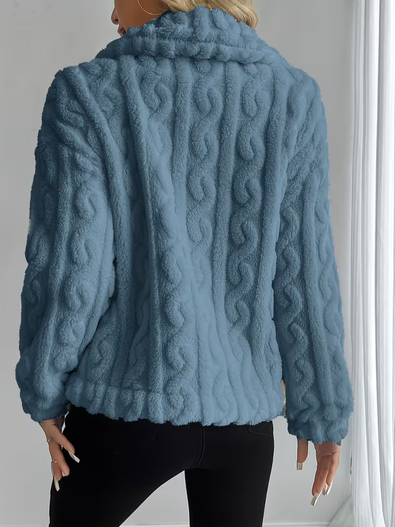 Losina - Chaqueta De Peluche Con Textura De Trenzado