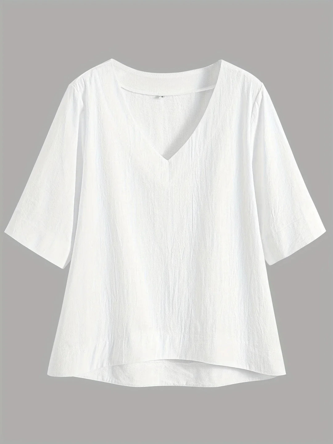 Mattea - Informal Ajuste Holgado Arriba Con Cuello En V