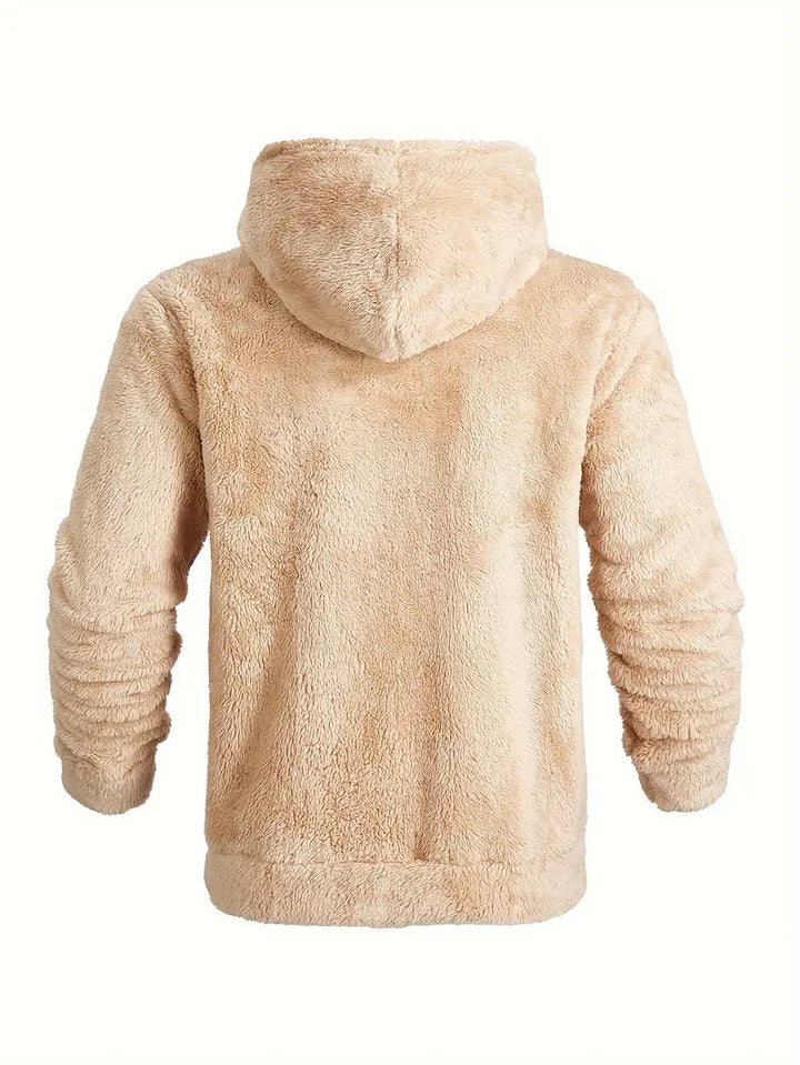 Ushakov - Sudadera Con Capucha y Cremallera Manga Larga Estilo Informal