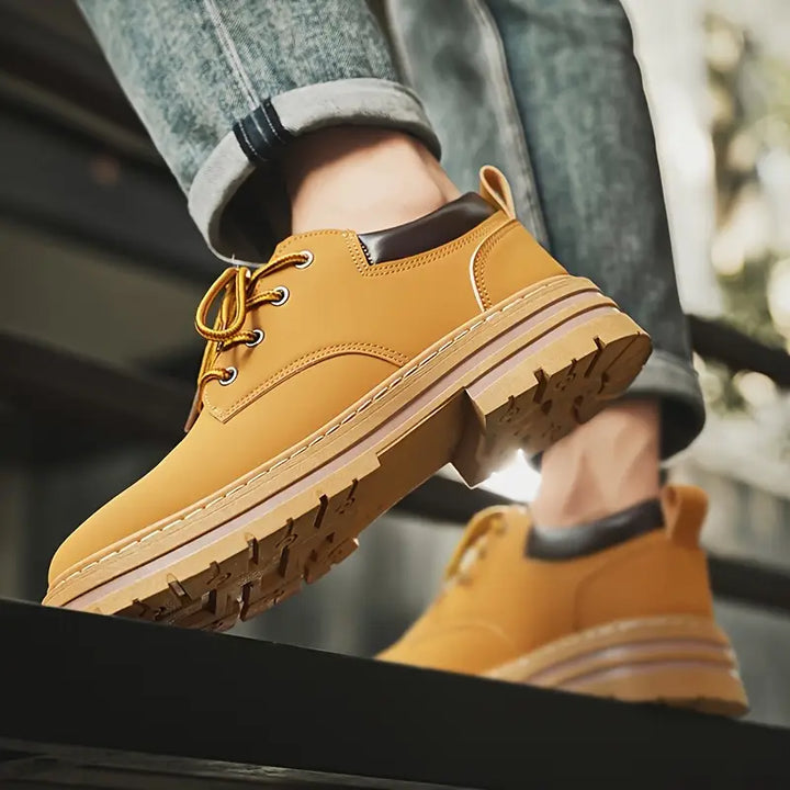 Trevino - Zapatos Clásicos Con Cordones y Puntera Redondeada