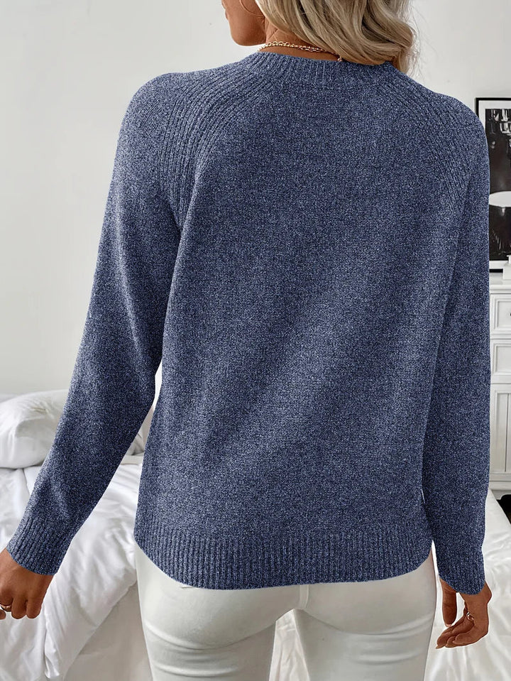 Pascuala - Elegante Jersey De Punto Con Perlas