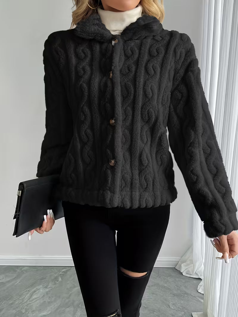 Losina - Chaqueta De Peluche Con Textura De Trenzado