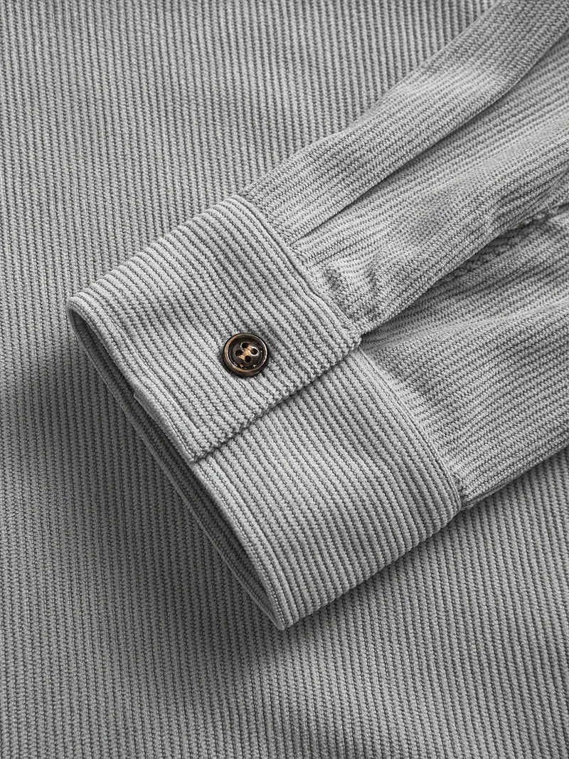 Rickey - Camisa Informal De Pana Con Botones