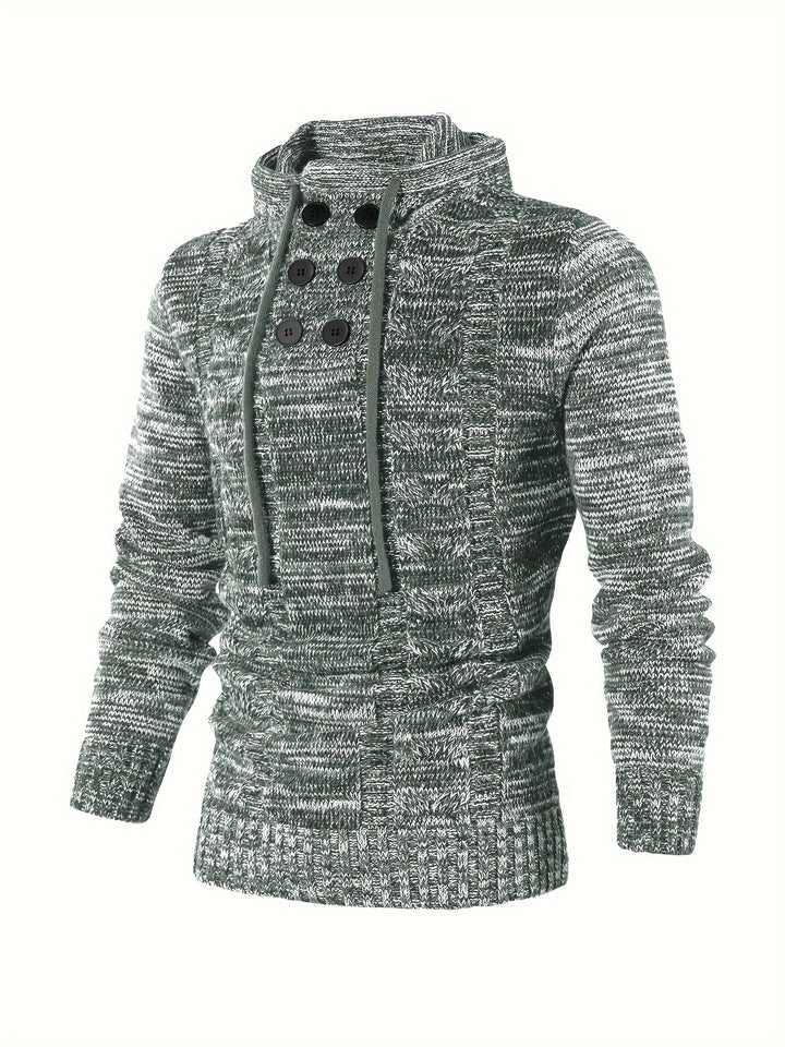 Damiaan - Sudadera Con Capucha De Manga Larga Informal