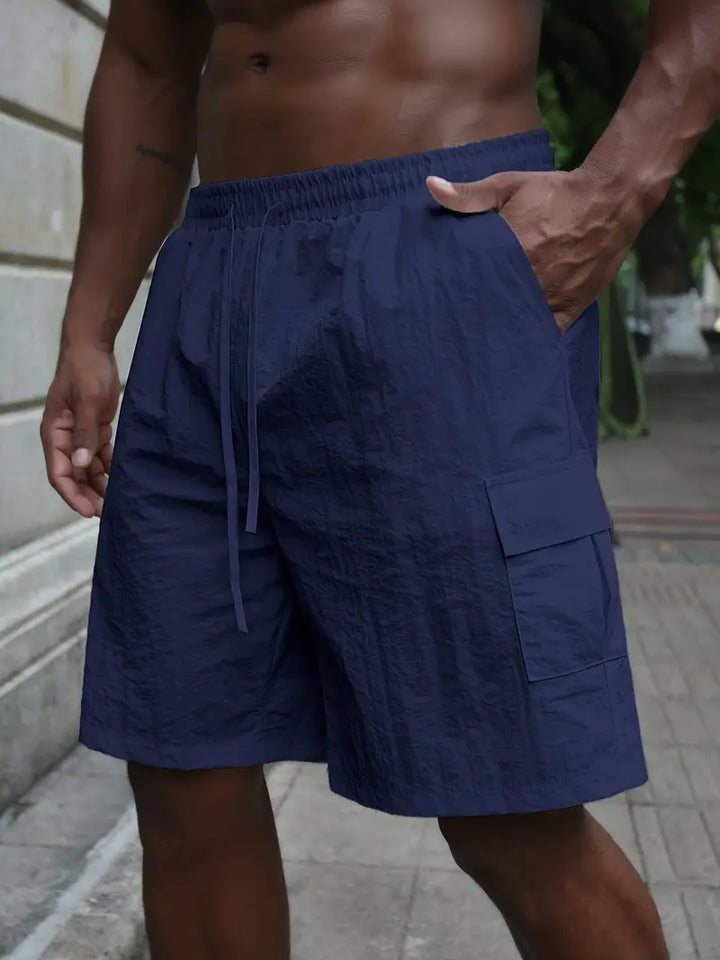 Titov - Pantalones Cortos Elásticos Transpirables