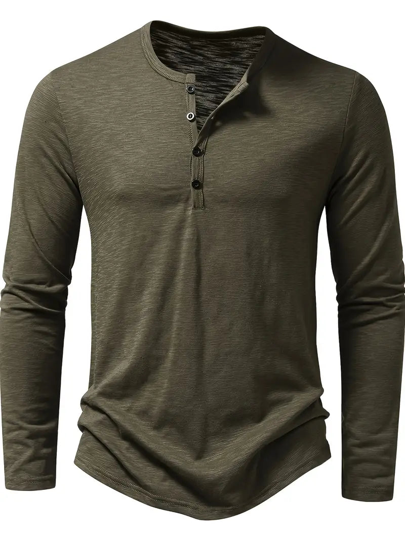 Wyatt - Elegante Camisa De Manga Larga