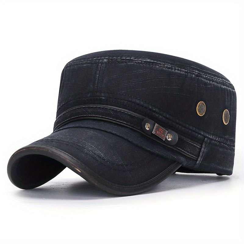 Goggins - Gorra Plana De Algodón Estilo Vintage