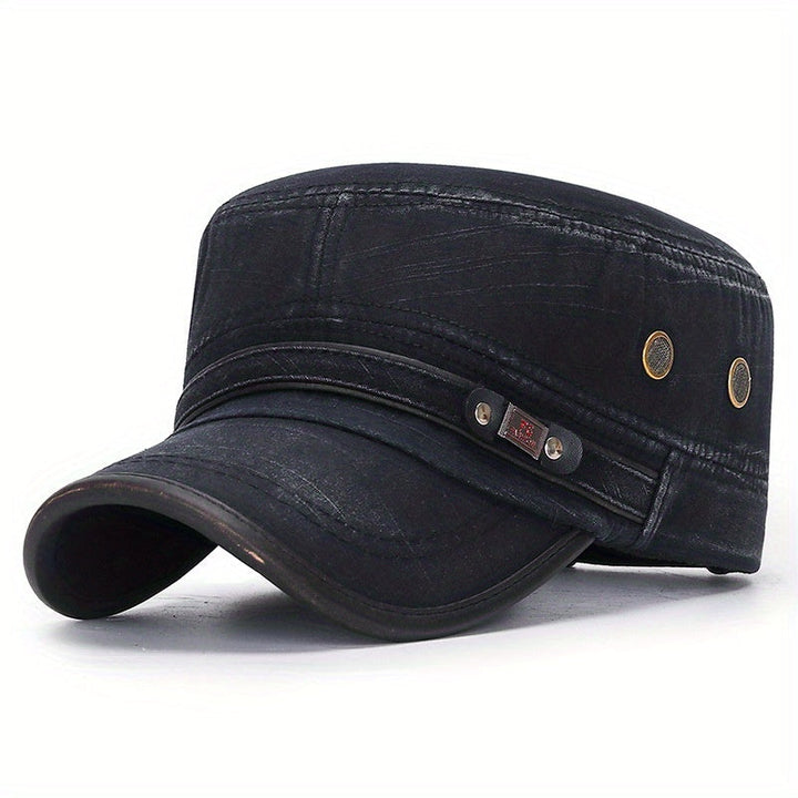 Goggins - Gorra Plana De Algodón Estilo Vintage