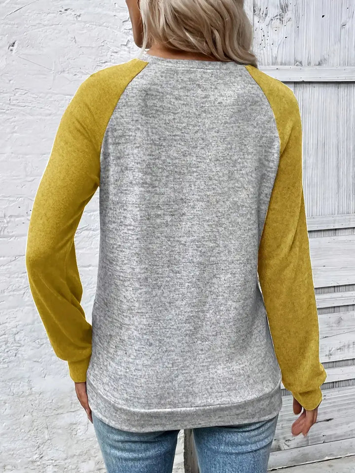 Samridhii - Camisa Informal De Cuello Redondo