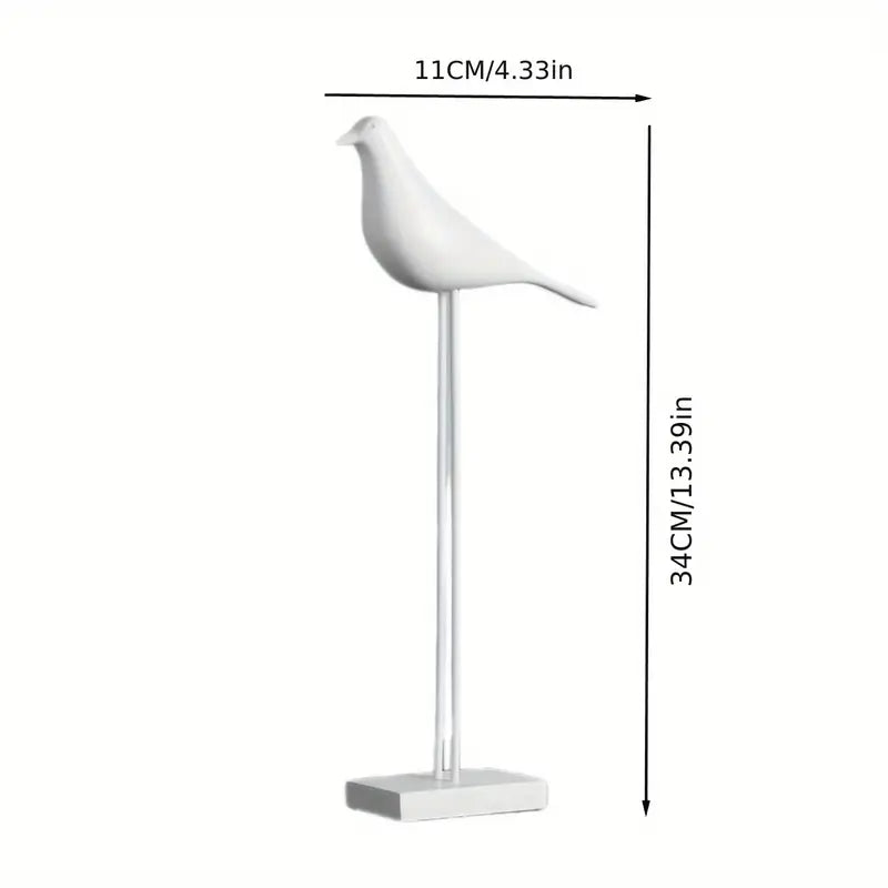 PerchForm - Esculturas Decorativas Minimalistas De Pájaros Con Soporte