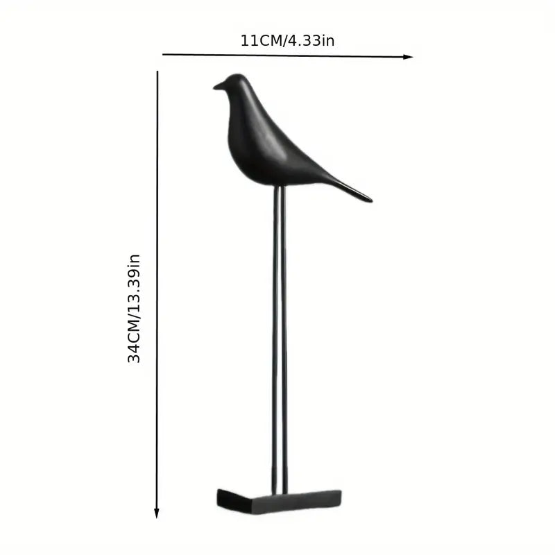 PerchForm - Esculturas Decorativas Minimalistas De Pájaros Con Soporte
