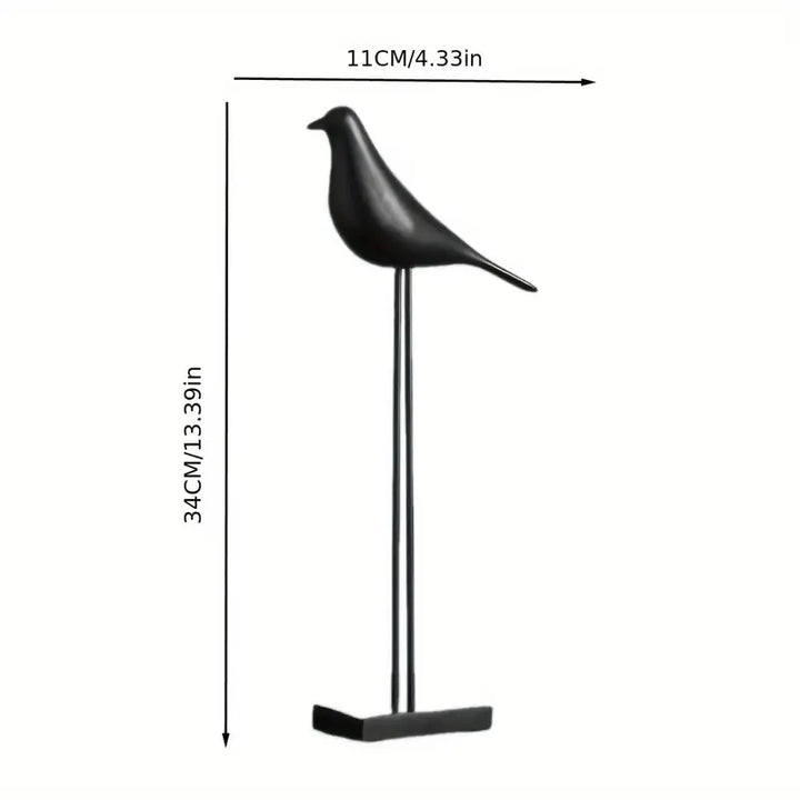 PerchForm - Esculturas Decorativas Minimalistas De Pájaros Con Soporte