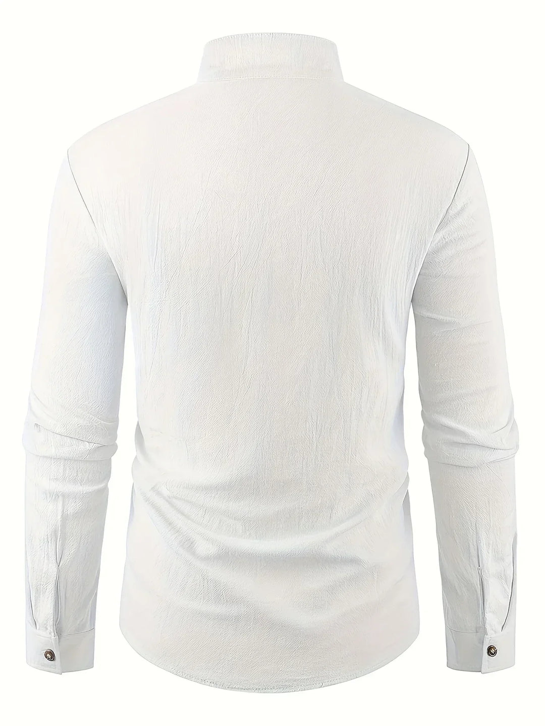 Shayne - Camisa Ligera De Algodón Y Lino Con Mangas Largas