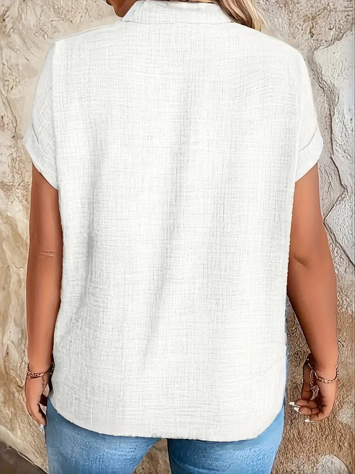 Rosabelle - Blusa Informal Con Cuello En V
