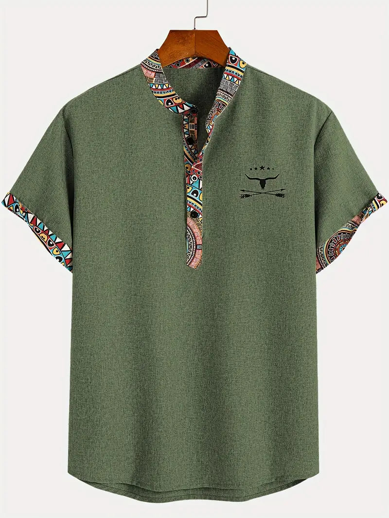 Murat - Elegante Camisa De Manga Corta
