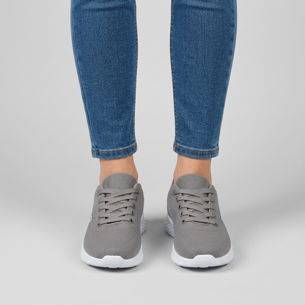 Alixia - Zapatilla Cómoda Con Cordones