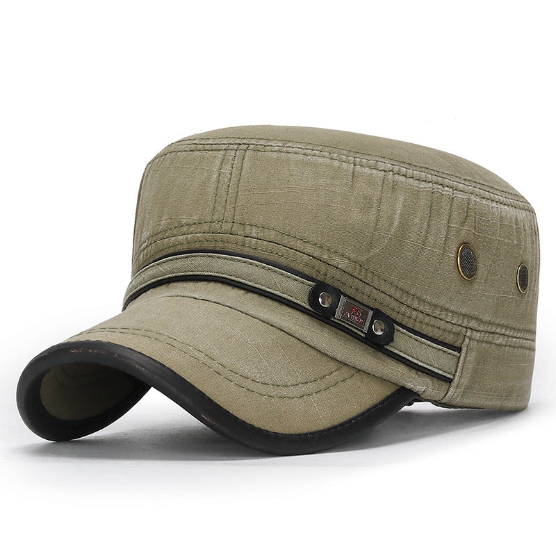Goggins - Gorra Plana De Algodón Estilo Vintage